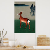 Poster Deer Ohmuro Koyo 1950 (Cuisine)