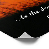 Poster Deer Sunset (Coin)