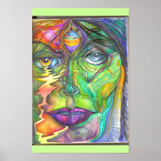 Poster déesse (Devant)