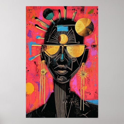 Poster Déesse (Devant)