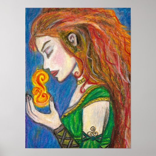 Poster Déesse Brigid (Devant)