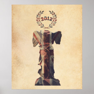 Poster Déesse britannique de la victoire