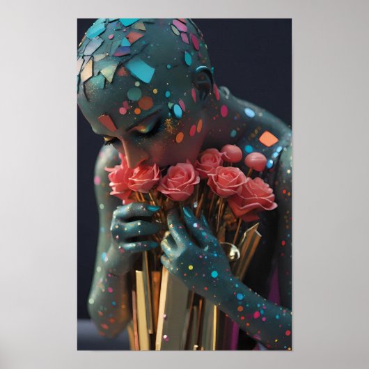 Poster Déesse d'Amour - Ken Gage Art (Devant)