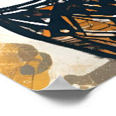 Poster Déesse de Drumbeat - Échos de son feu ancestral (Coin)