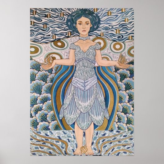 Poster Déesse de la lumière (Devant)