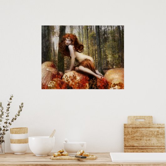 Poster Déesse de Mabon (Cuisine)