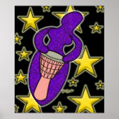 Poster Déesse de tambour Imprimer (Devant)