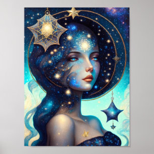 Poster Déesse des étoiles