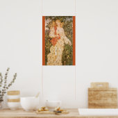 Poster Déesse des floraisons et des fleurs, Flora par Mor (Cuisine)
