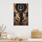 Poster Déesse des Ombres (Cuisine)