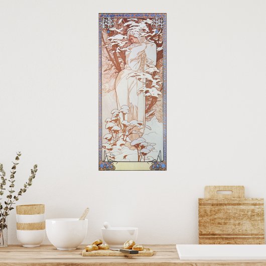 Poster Déesse d'hiver (Cuisine)