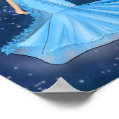 Poster Déesse du cancer du zodiaque Illustration de mode (Coin)