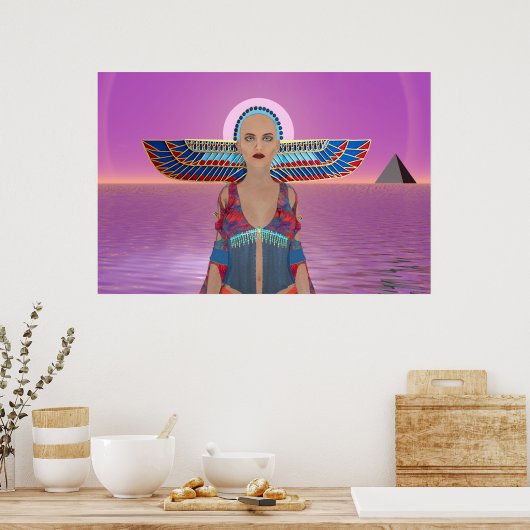 Poster Déesse égyptienne (Cuisine)