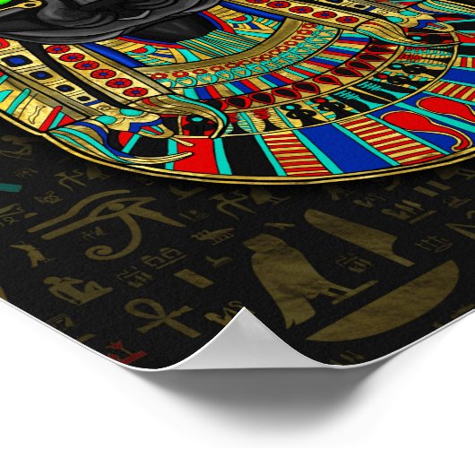 Poster Déesse égyptienne Bastet (Coin)