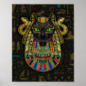 Poster Déesse égyptienne Bastet (Devant)