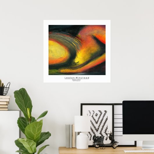 Poster "Déesse endormie" (Bureau à domicile)