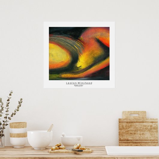 Poster "Déesse endormie" (Cuisine)