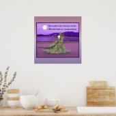 Poster Déesse Et Lune (Cuisine)