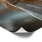 Poster *~* Déesse Ethérée Portrait d'Imaginaire Lumière D (Coin)