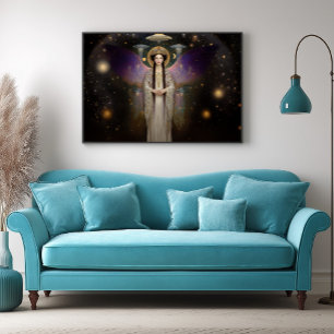 Poster Déesse étoile Anunnaki Ishtar Art à haute fréquenc
