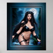 Poster Déesse Fée Des Ruines Anciennes De L'Antinée (Devant)