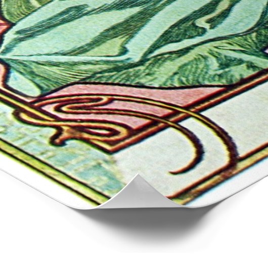 Poster Déesse florale (Coin)