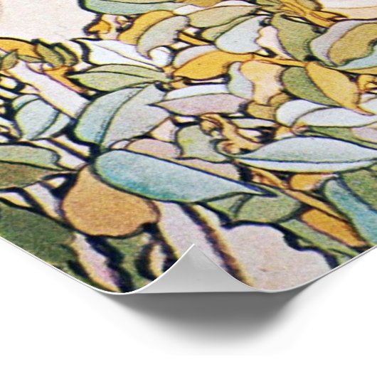 Poster Déesse florale (Coin)