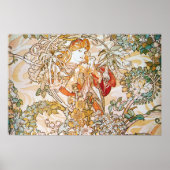 Poster Déesse florale (Devant)