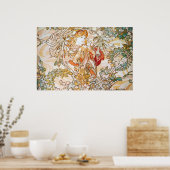 Poster Déesse florale (Cuisine)