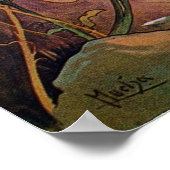 Poster Déesse florale (Coin)