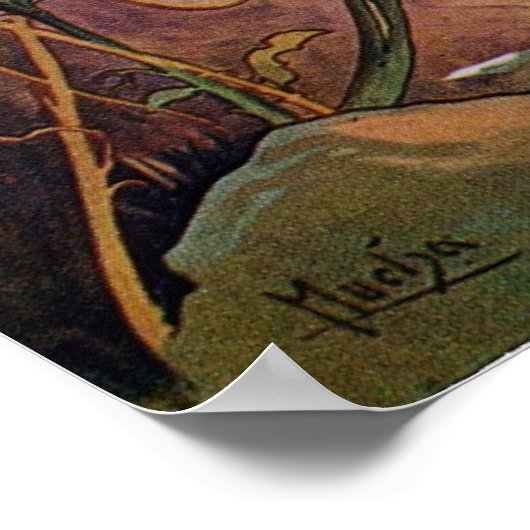 Poster Déesse florale (Coin)