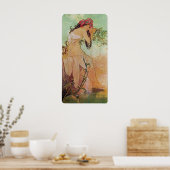 Poster Déesse florale (Cuisine)