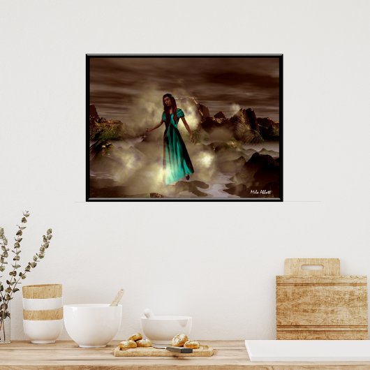 Poster Déesse forestière (Cuisine)