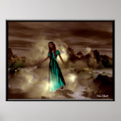 Poster Déesse forestière (Devant)