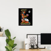 Poster Déesse Maya Ixchel (Bureau à domicile)