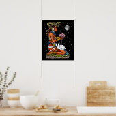 Poster Déesse Maya Ixchel (Cuisine)