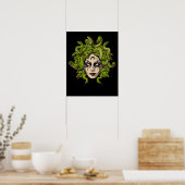 Poster Déesse Medusa (Cuisine)