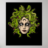 Poster Déesse Medusa (Devant)