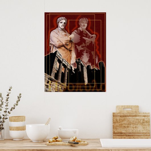 Poster Déesse moderne (Cuisine)