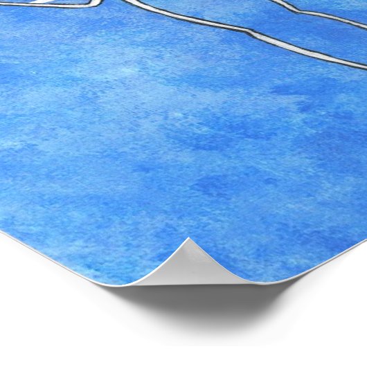 Poster déesse montante (Coin)