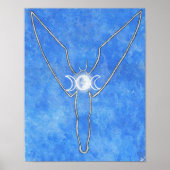 Poster déesse montante (Devant)