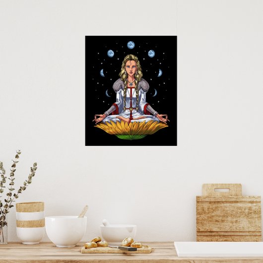 Poster Déesse Norse Freyja (Cuisine)
