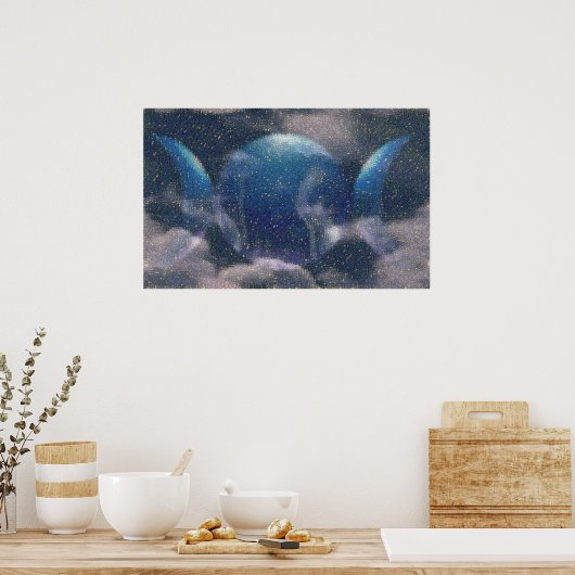 Poster Déesse triple (Cuisine)