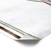 Poster Déesse vintage de la Lune Bleue (Coin)