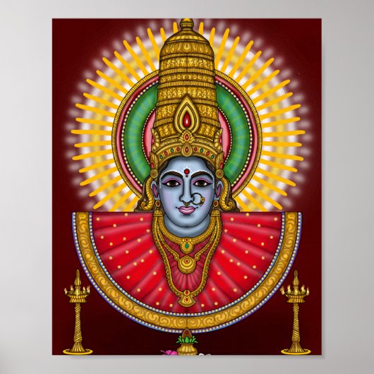 Poster Déesse Yellamma (Devant)