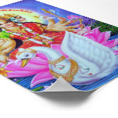 Poster déesses gayatri (Coin)
