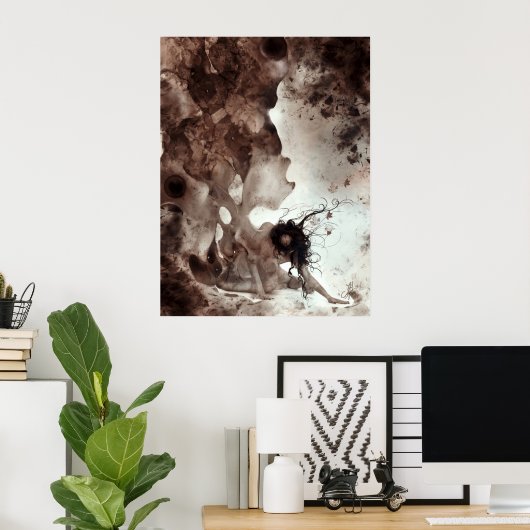 Poster Déètre (Bureau à domicile)