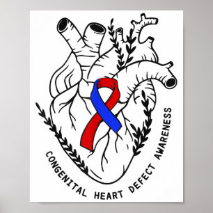 Poster Défauts Cardiaques Congénitaux Sensibilisation Cœu