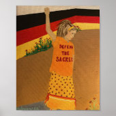 Poster "Défendre Le Sacré" (Devant)