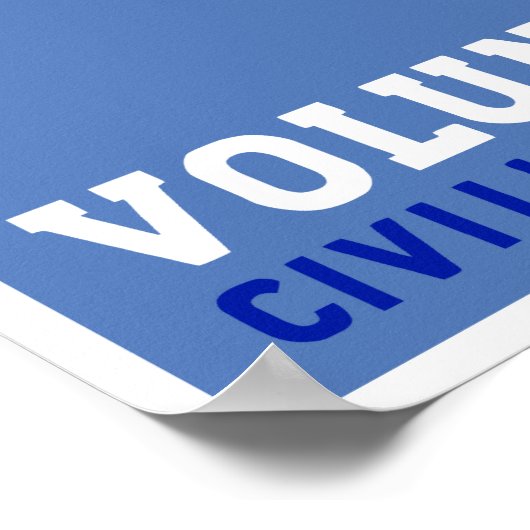 Poster Défense civile de l'Alabama — APM (Coin)